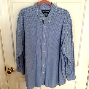 Ralph Lauren Men’s Shirt long sleeve classic fit size 19 34/35 Big